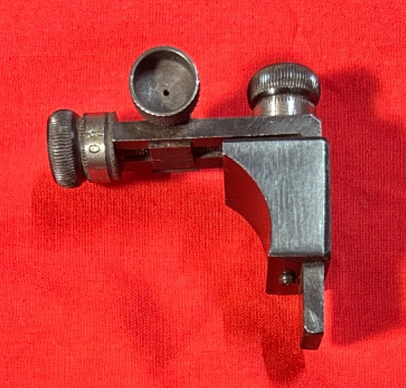 Redfield 70 Micrometer Receiver Peep Sight w/ Target Adjusting Knobs & Aperture