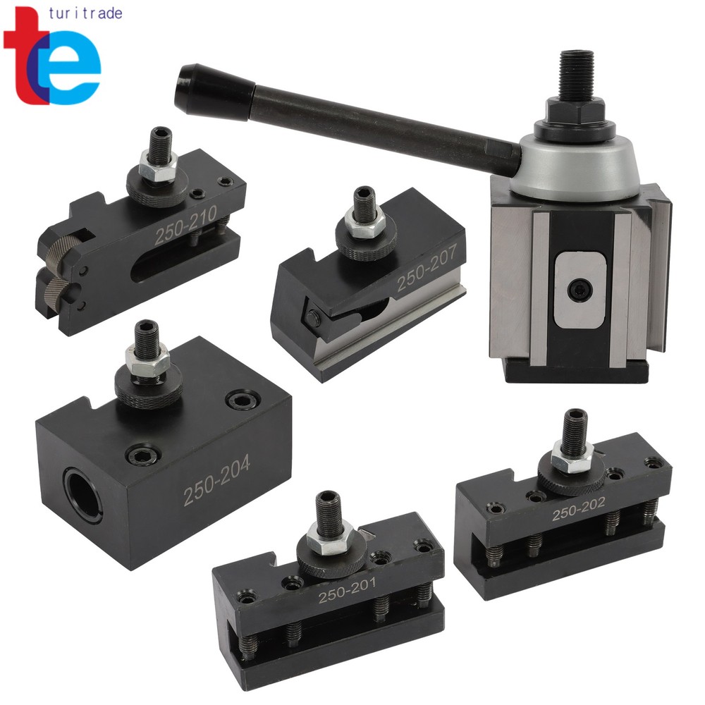 Quick Change BXA Tool Post Set Model 250-200 for Metalworking