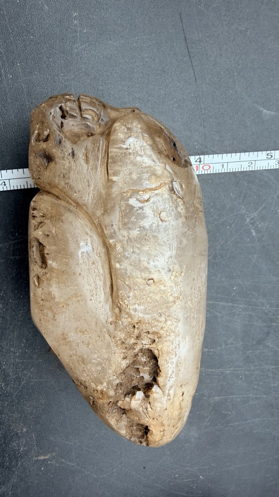 Elongated Crystal Skull From Tula Hidalgo Ojuelos