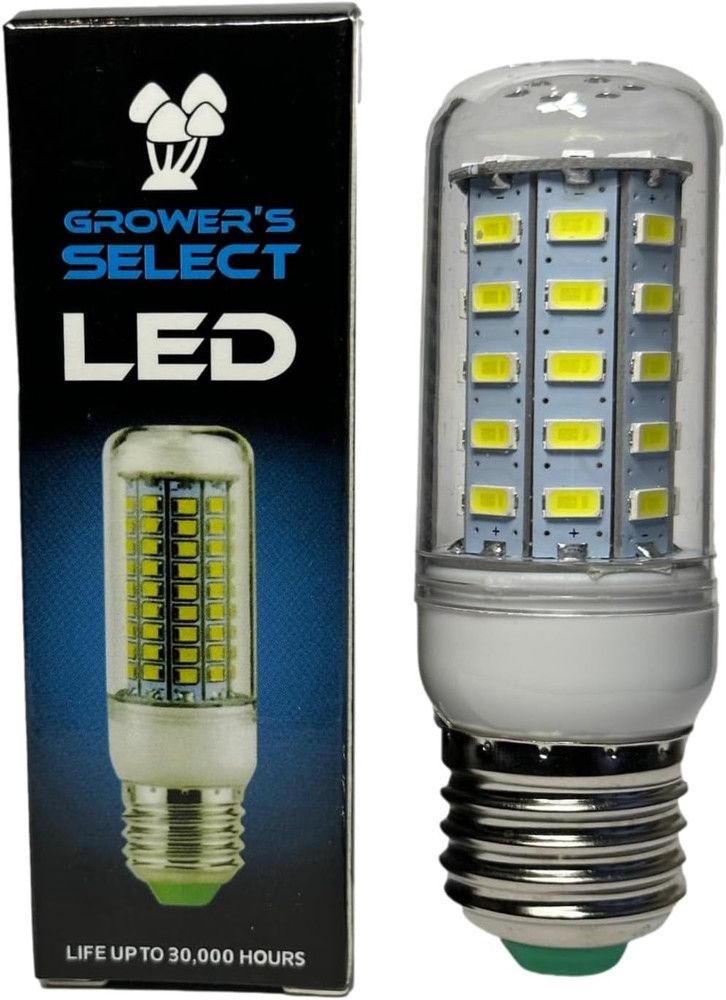 E26 LED Grow Light Mushroom Lighting Kit With Socket Adapter Energy Efficient