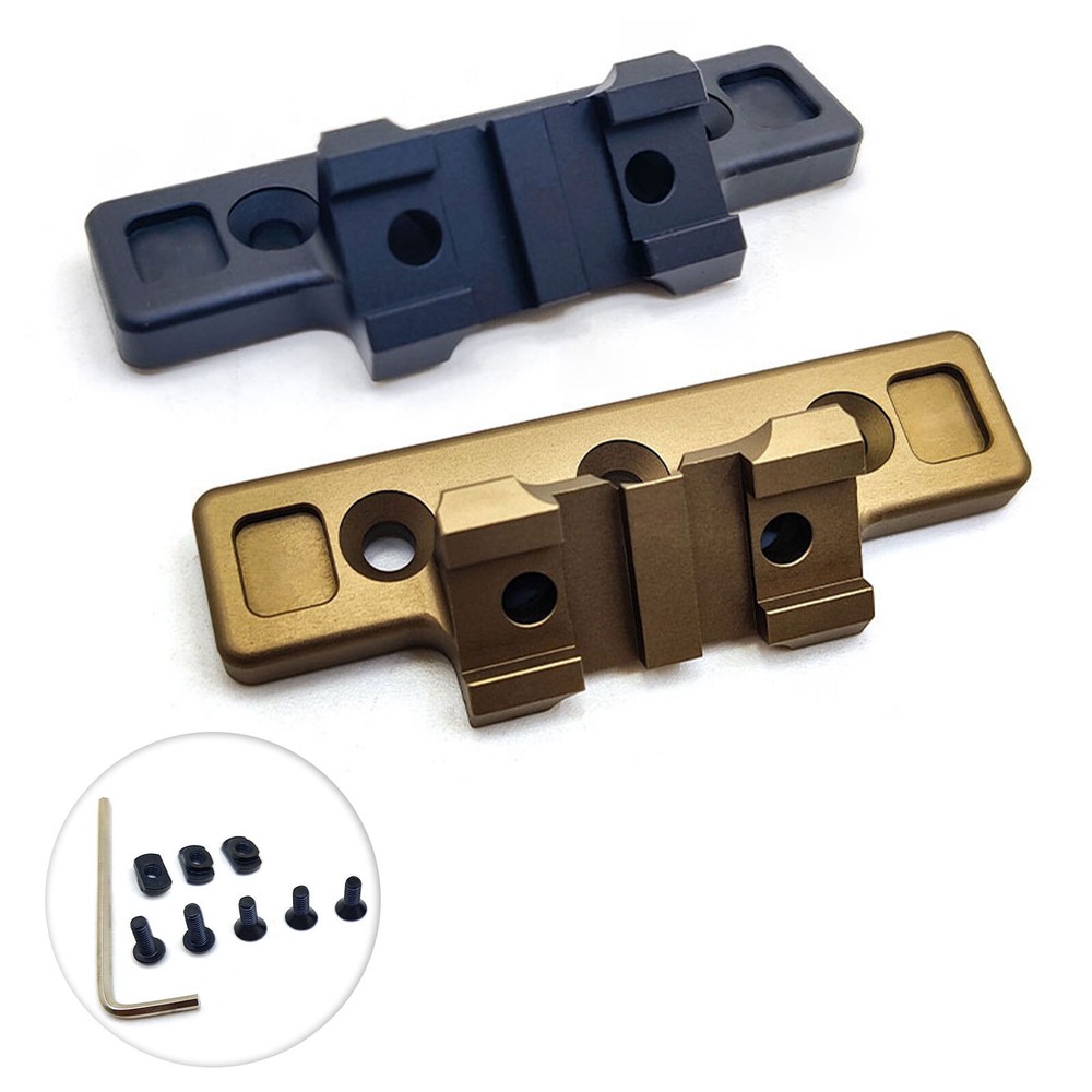 Offset Adaptive Light Mount For M300 M600 Flashlight Fit Mlok KeyMod Rail Mounts