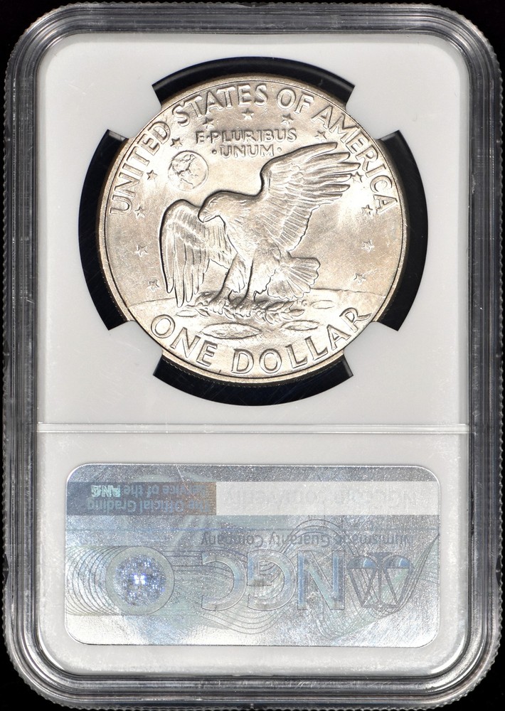 1972-D Ike Eisenhower Clad Dollar $1 NGC MS67