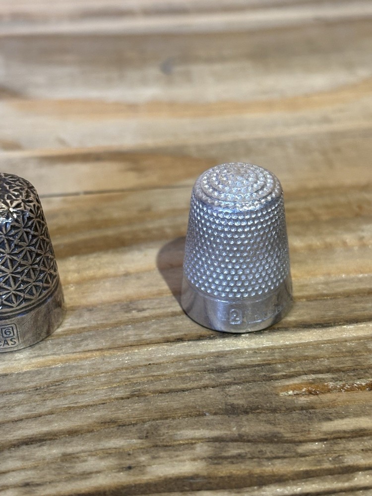 Vintage/ Antique Thimbles X 3