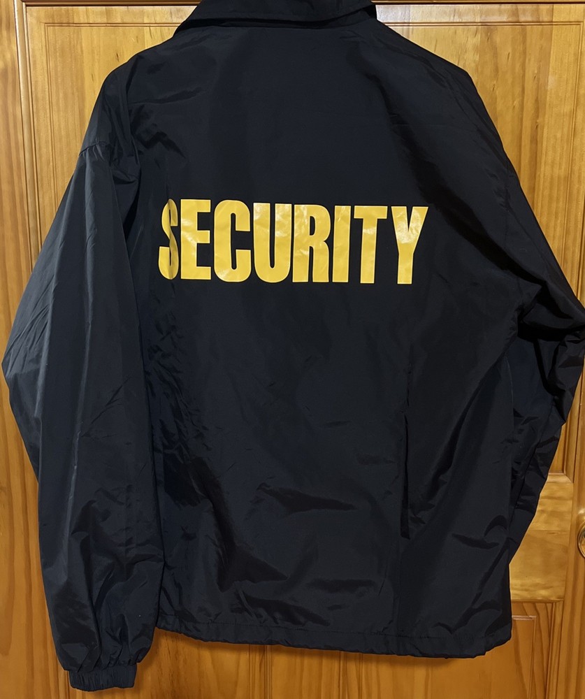 Ryno Gear Security Button Up Jacket Black Size M