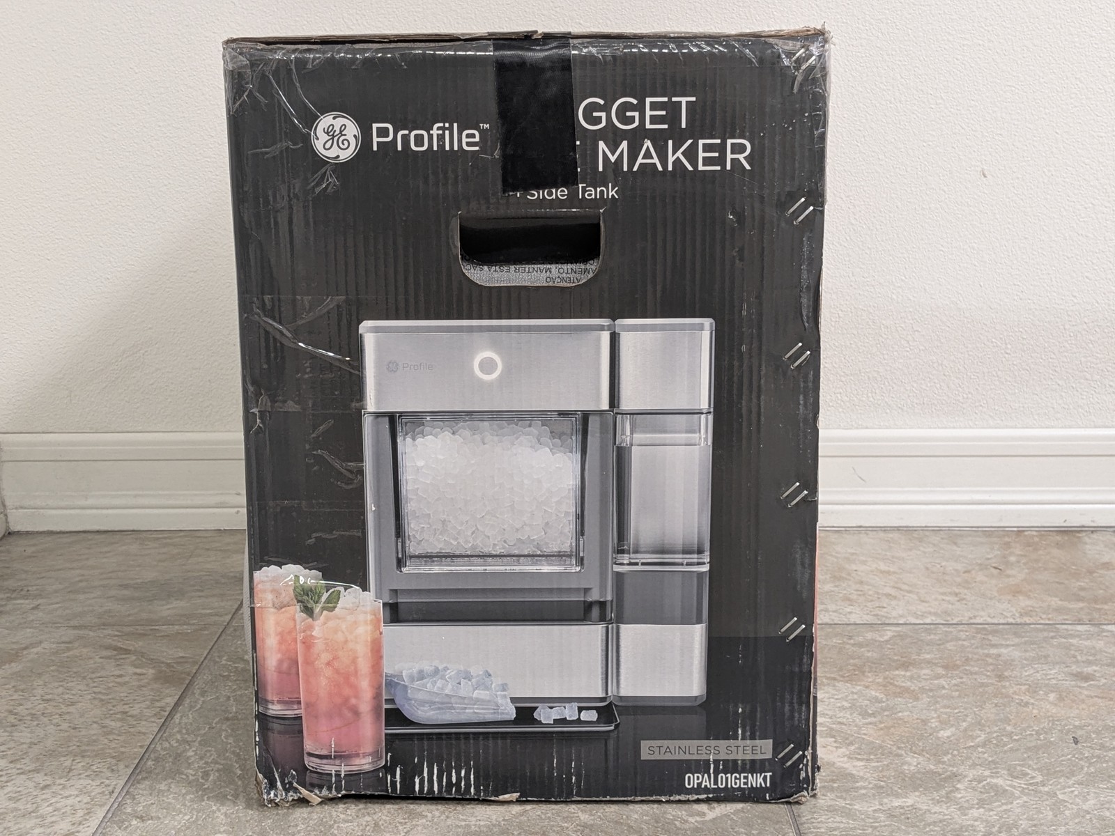 GE Profile Opal Nugget Ice Maker with side tank