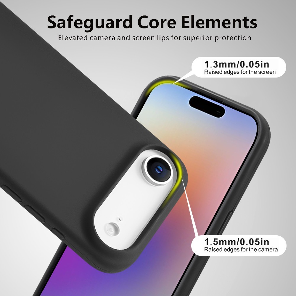 For Apple iPhone Air - Silky Smooth Texture Drop Proof Impact Cover Case