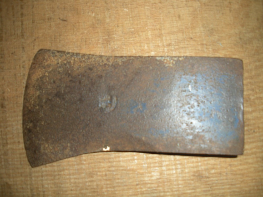 Vintage WEST GERMANY Single Bit AXE Head / 3 lb. 4 oz.