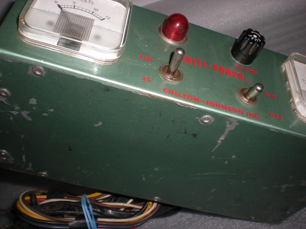 Vintage Rare CHILTON JOHNSON INC MULTI POWER UNIT ASIS UNTESTED