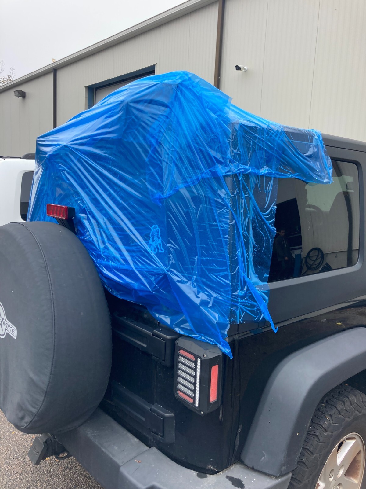 Crash Wrap-Collision Wrap Film 36" x 200'(600sq.ft.)No-Residue-UV-Our Pictures