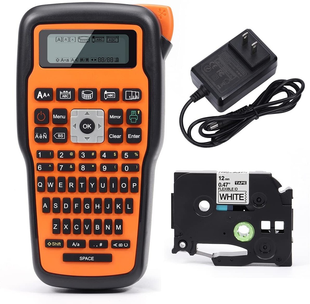 Industrial Label Maker PT-D210 Printer E1000 for P-Touch or TZe-231 Tape