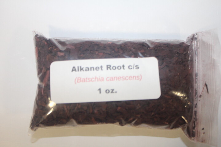 1 oz. Alkanet root c/s (Batschia canescens)