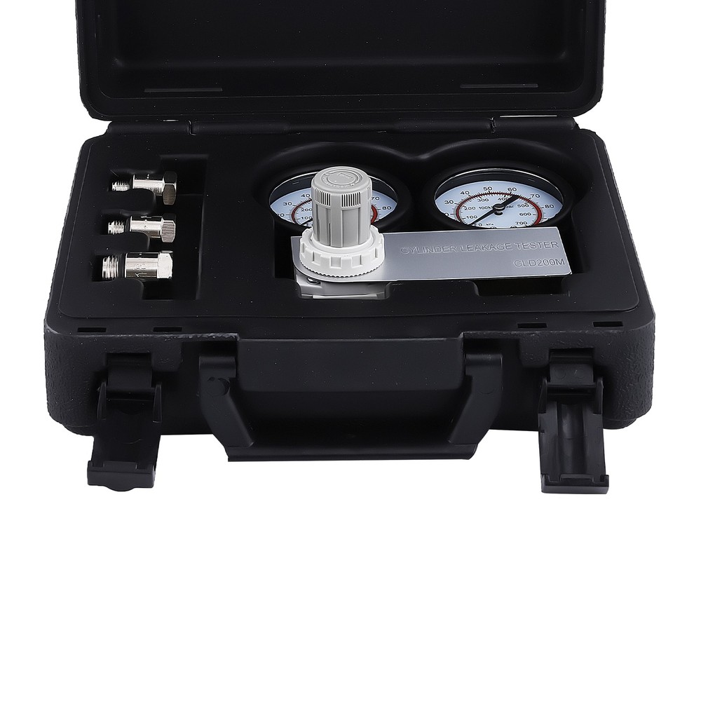 Cylinder Leak Down Tester Engine Compression Diagnostics Test Tool Kits