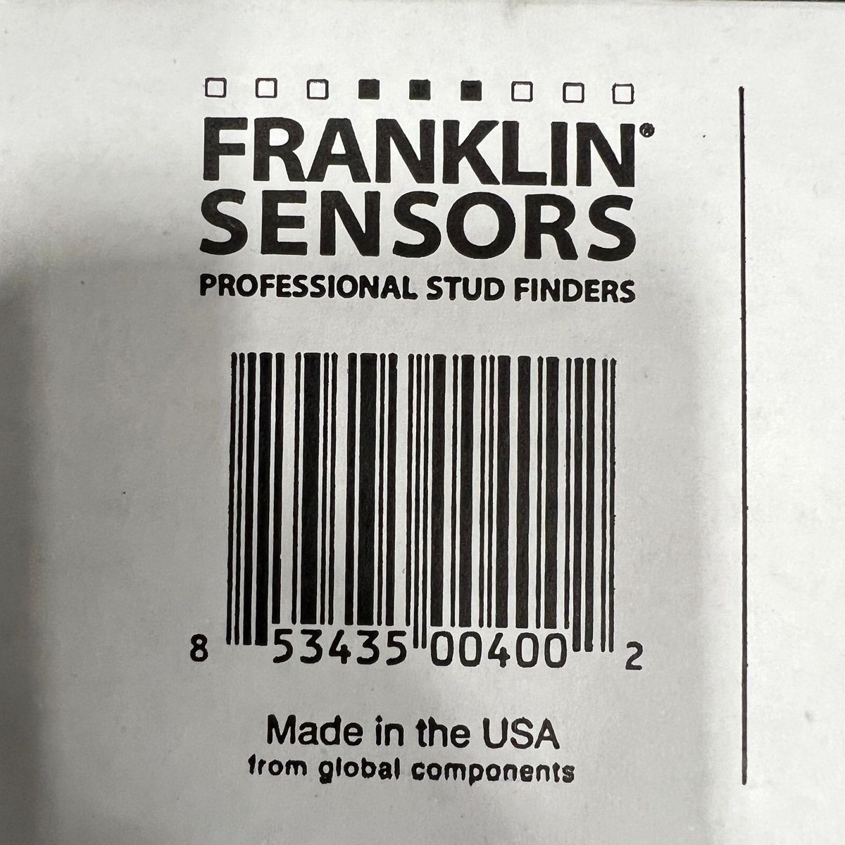 FRANKLIN SENSORS ProSensor 710 Professional Stud Finder, Yellow