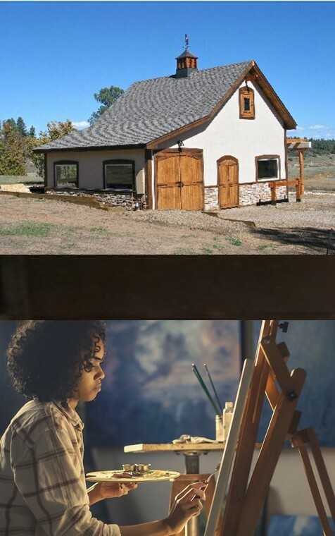 17 Workshop and Studio Designs - Complete Pole-Barn Construction Plans (S4)