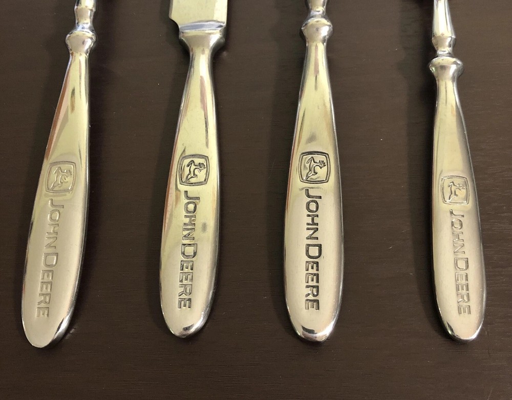 JOHN DEERE - ENGRAVED - Stainless Flatware Silverware YOUR CHOICE - GIBSON
