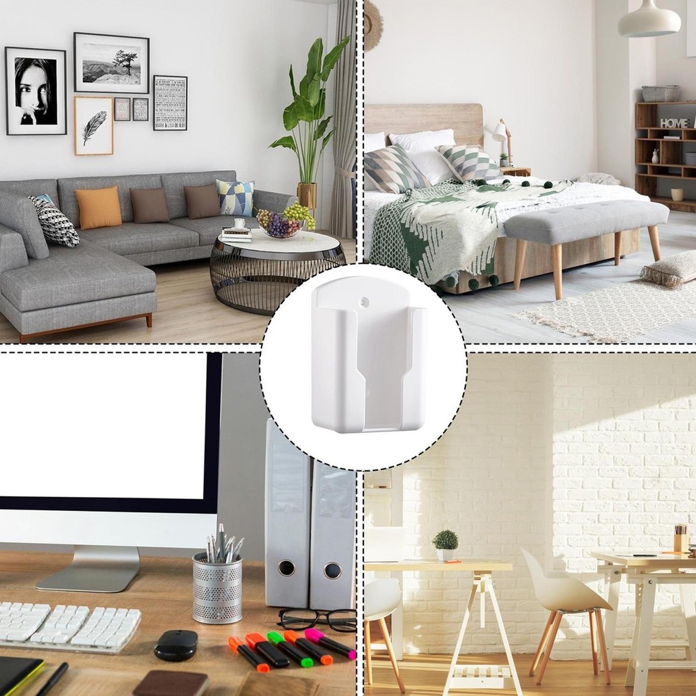 Remote Control Holders 3 Pcs Wall Mount Remote Holder Self Adhesive Remote Case