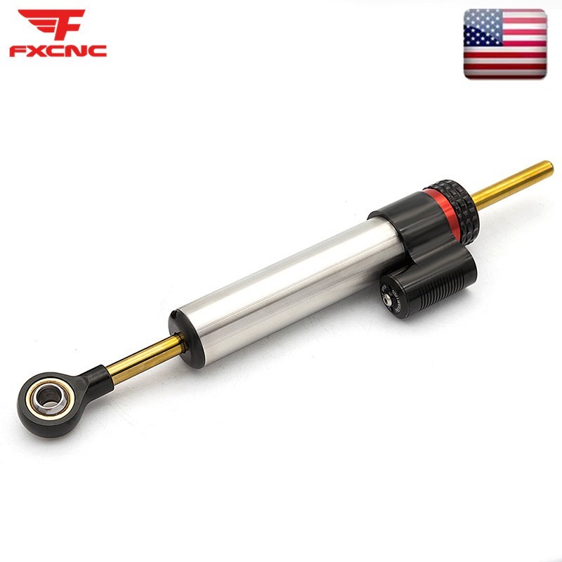 Adjust Steering Damper Stabilizer & Mounting Bracket Kit For Ducati Monster 696