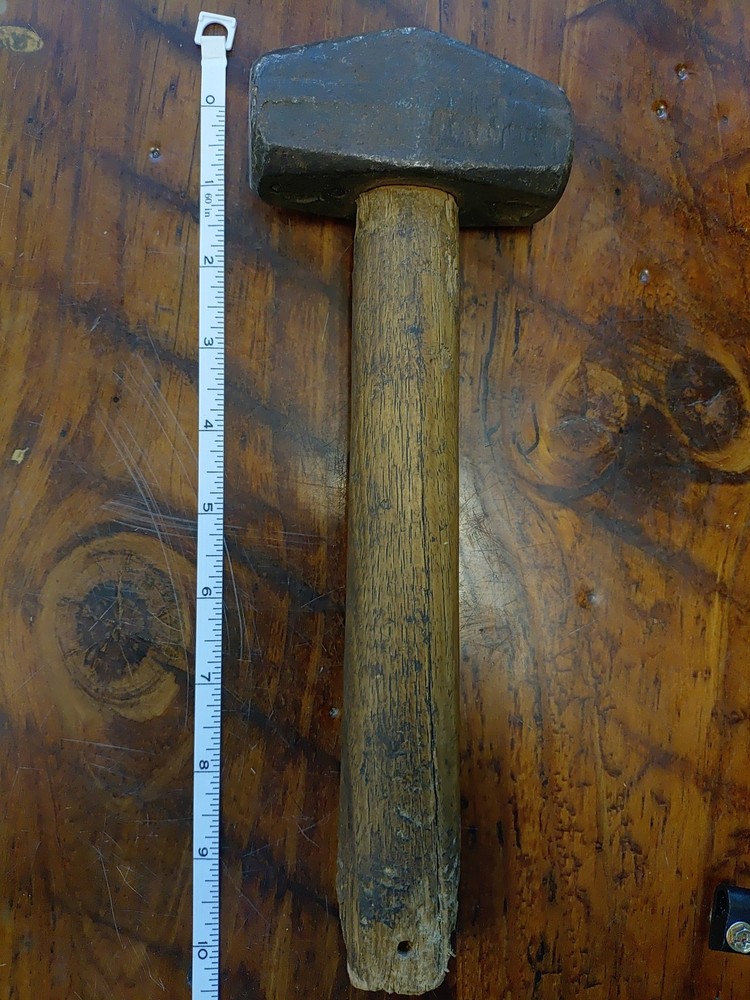 Vintage Blacksmith 2 lb. Sledge Hammer 10" Overall Length