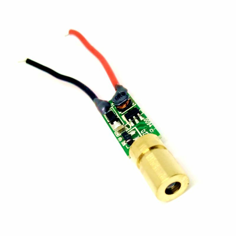 10pcs Dot Mini Green Laser Diode Module 520nm 5mw Level Laser Module for Aiming