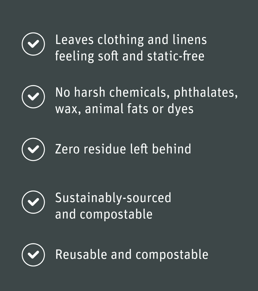 Grab Green Stoneworks Dryer Sheets Rain 200 Compostable Sheets (4-50 pack)