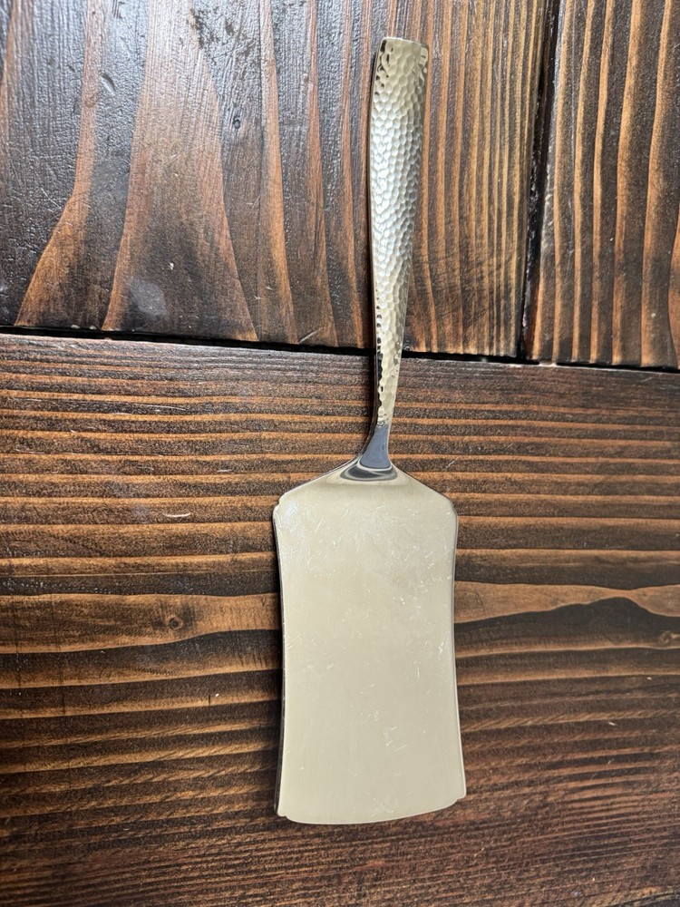 Hudson Essentials Hammered 18/10 Stainless Steel Hostess Serving Utensil Set (3)