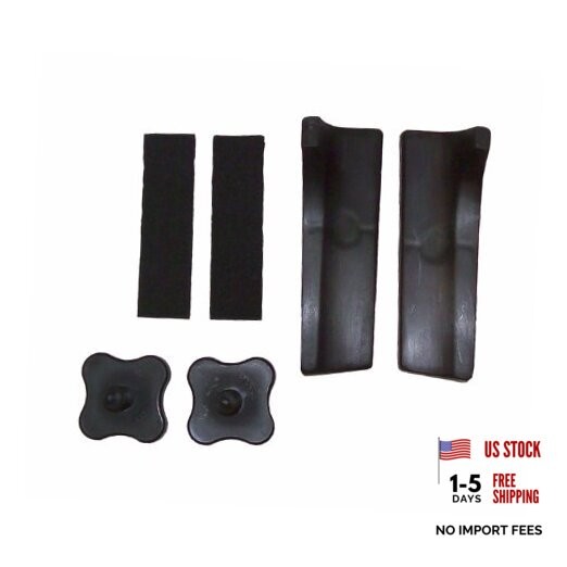 11804 Tow Mirror Replacement Hardware Kit , Black