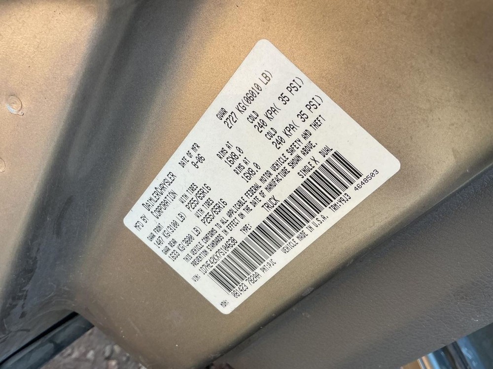 Fuse Box Engine Fits 05-07 DAKOTA 4954548