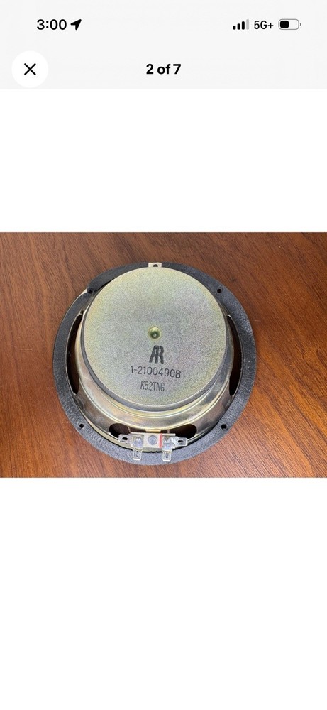 Original AR 8BX 6" woofer - refoamed