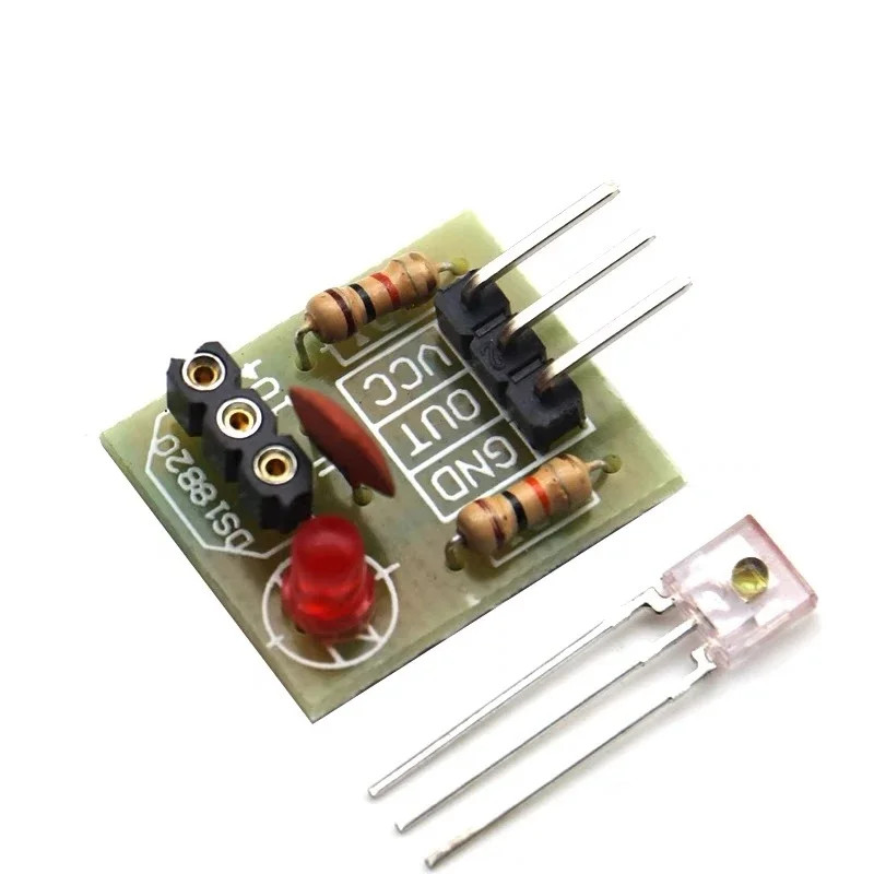 3pcs KY-008 650nm Laser Transmitter Module with Laser Sensor Module