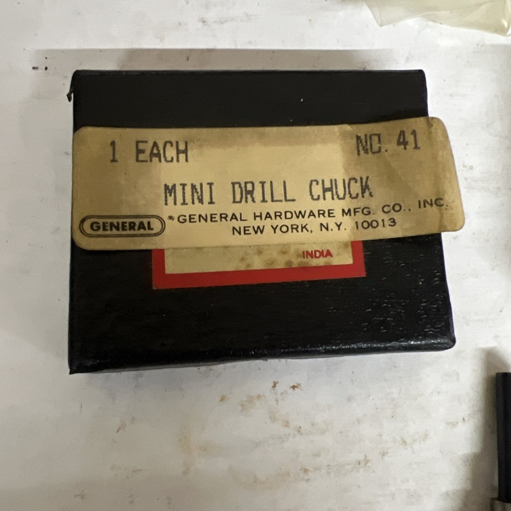 General No 41 Mini Drill Chuck NOS Vintage