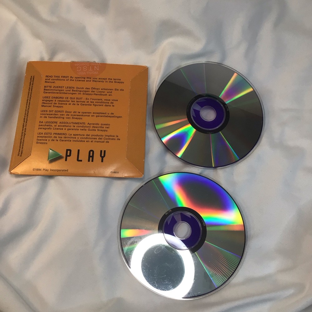 Snappy 2 Disc Software Vintage