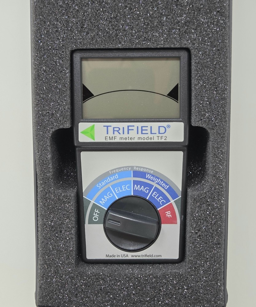 New TriField EMF Meter Model TF2 – Complete w/ Case & Guide