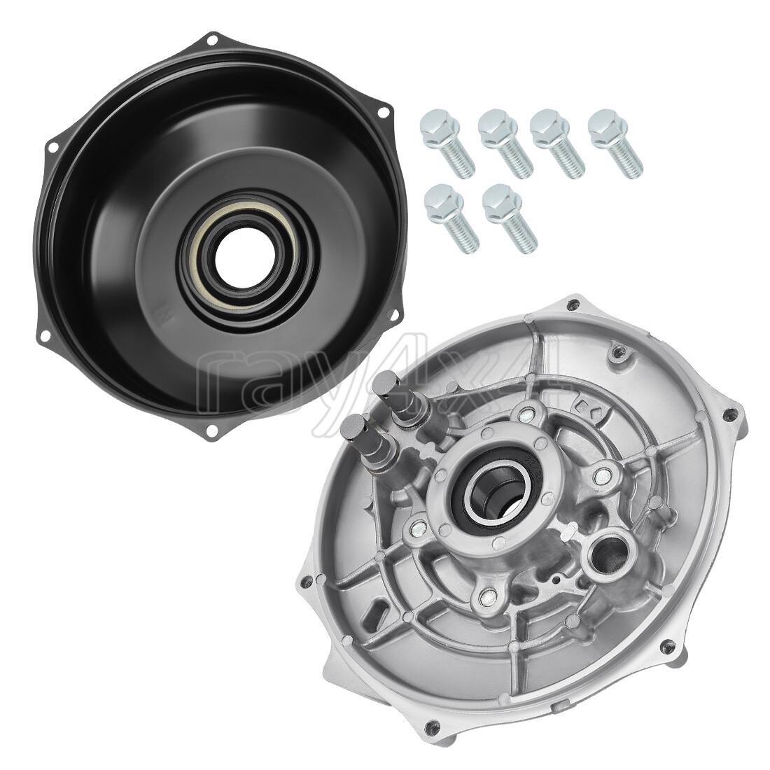 Rear Brake Drum Hub Plate Cover Seal Kit for Honda Foreman Rubicon 500 2001-2014