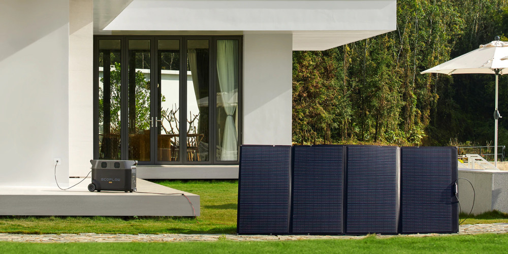 EcoFlow 400W Solar Panel Kit Self-supporting Waterproof Certified Refurbished