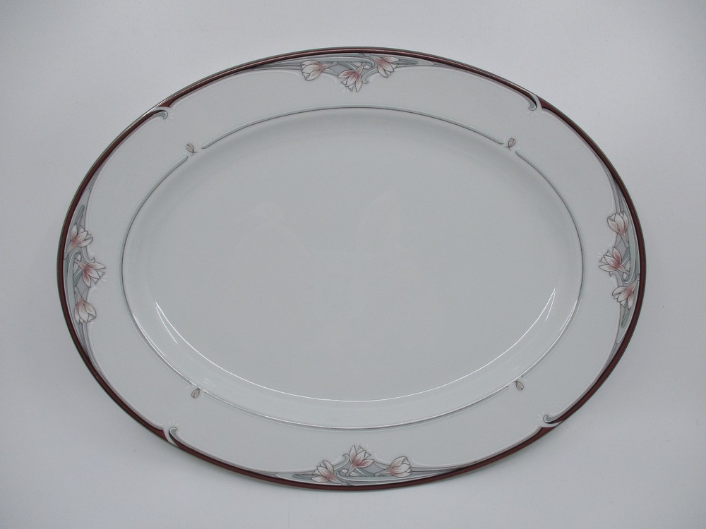 NORITAKE GARBO OVAL PLATTER - 13 5/8"  0403F