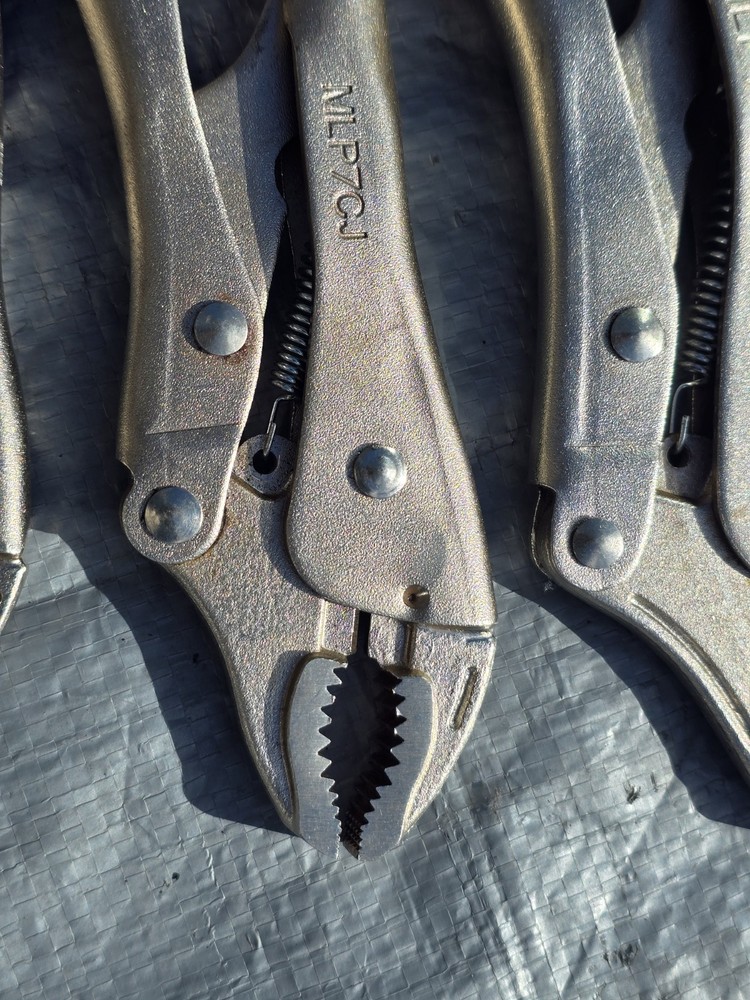 MAC Tools 9 pcs Vise Grip & C-Clamp Locking Pliers