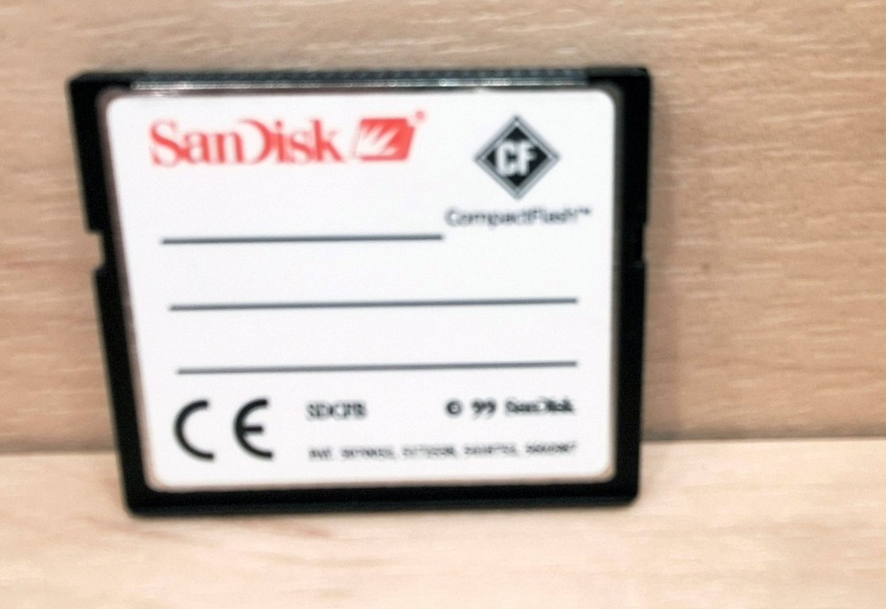 Compaq Flash Memory Card 64 MB CompactFlash Hewlett-Packard 127376-003 Grade A