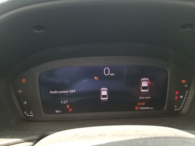 24 2024 HONDA ACCORD OEM PASSENGER RIGHT FRONT SEAT BELT RETRACTOR BLACK