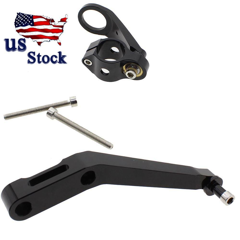 CNC Steering Damper Stabilizer Bracket Mount Kits For Honda CBR954RR 2002 2003