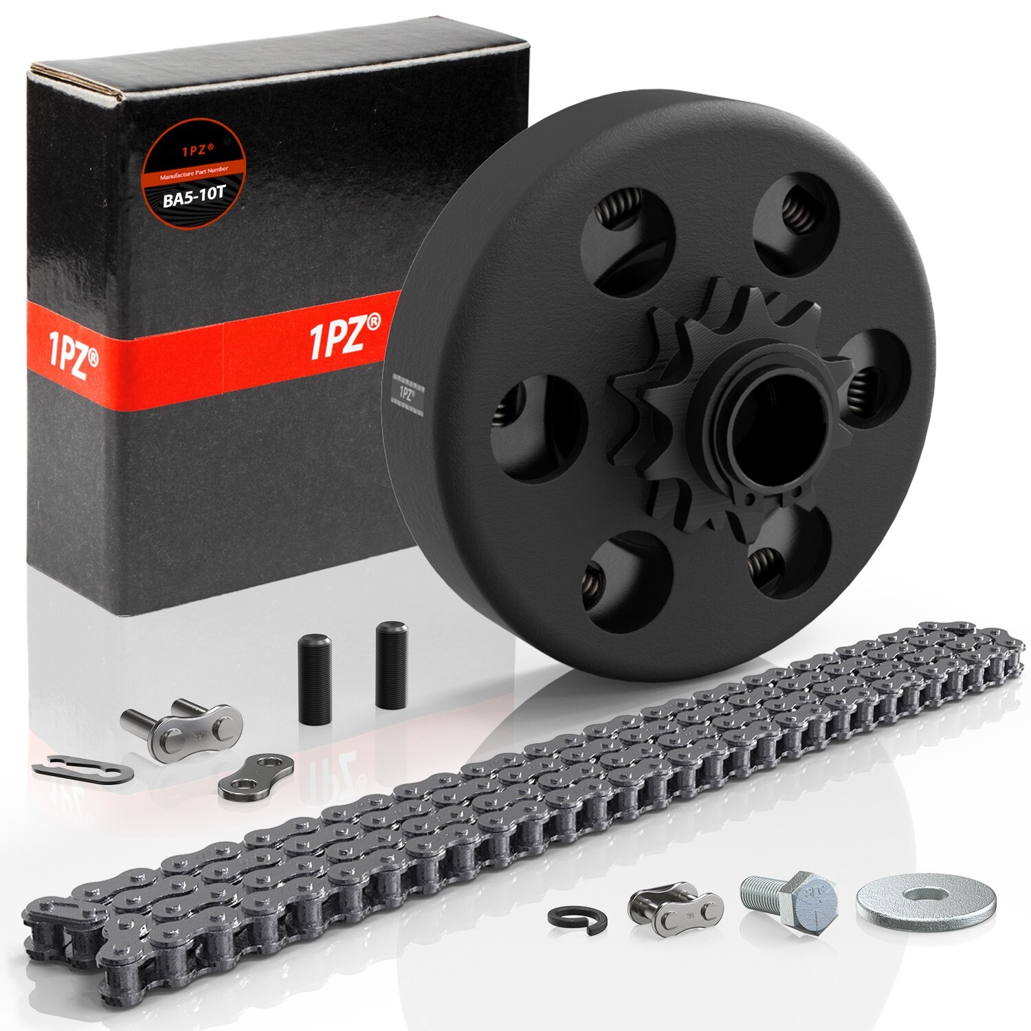 10T Centrifugal Clutch For Honda Cloned Engines GC160 GC190 GX120 GX140 GX160