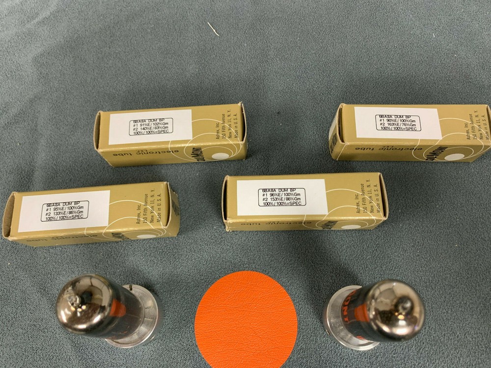 4x Dumont 6BA8A Triode Pentode Tubes - Amplitrex Tested