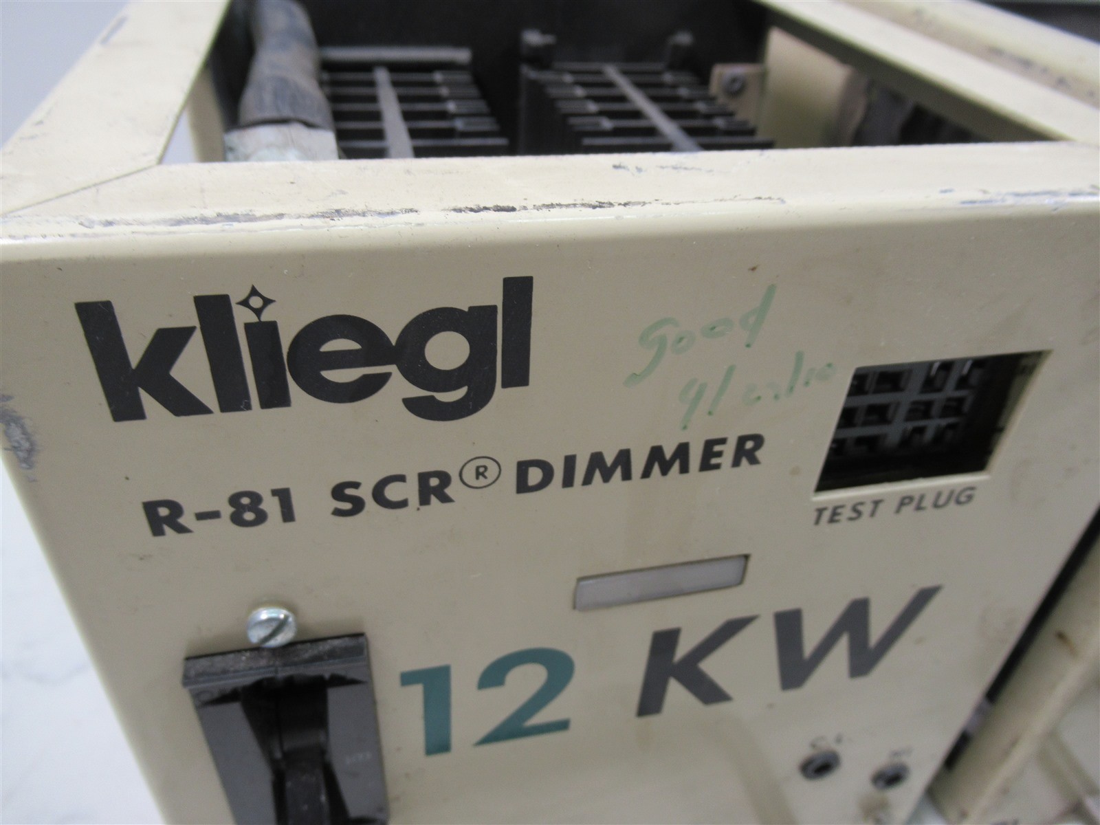 Lot of 2 Kliegl R-81 SCR Dimmer 12KW Professional Theater Lighting Light Modules