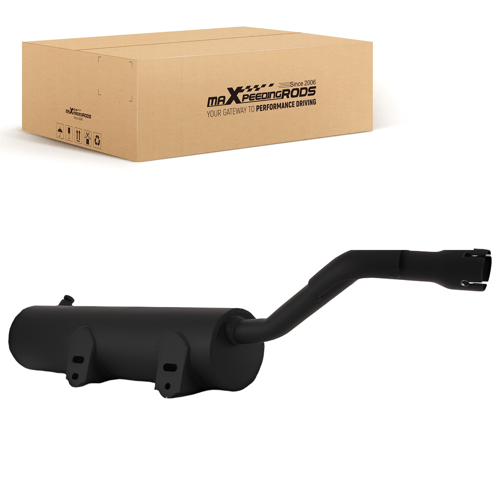 Exhaust Silencer for Honda TRX250 TRX250TE TRX250TM Recon 250 2X4 1997-2014