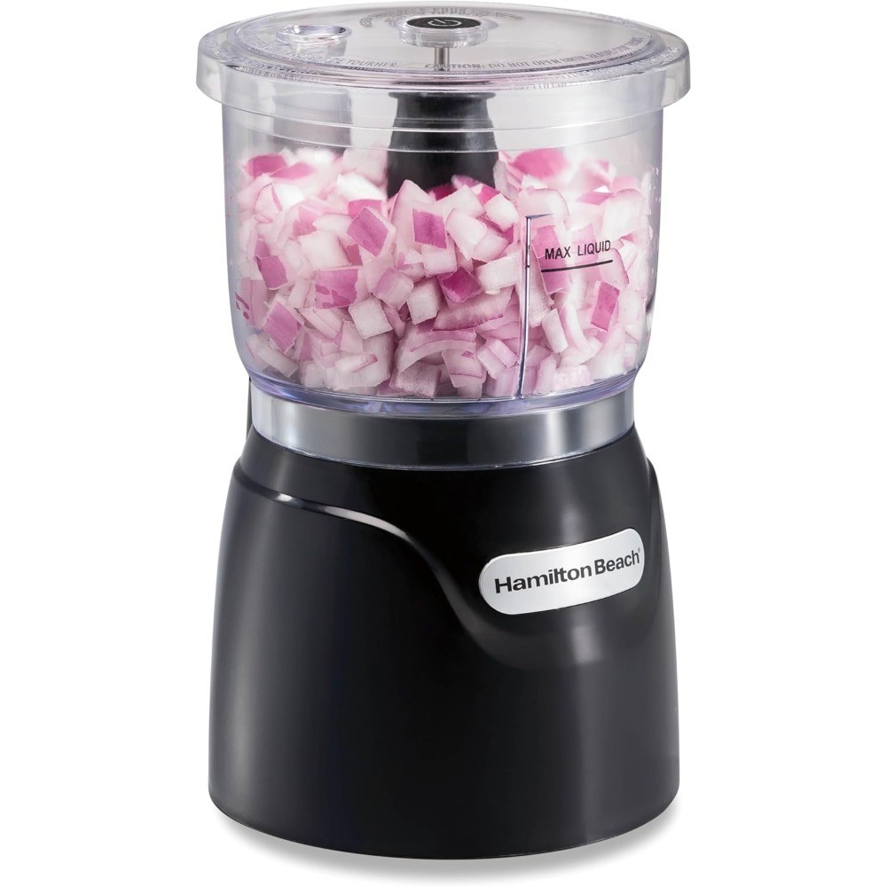 Electric 3-Cup Vegetable Chopper & Mini Food Processor 350 Watts for Dicing