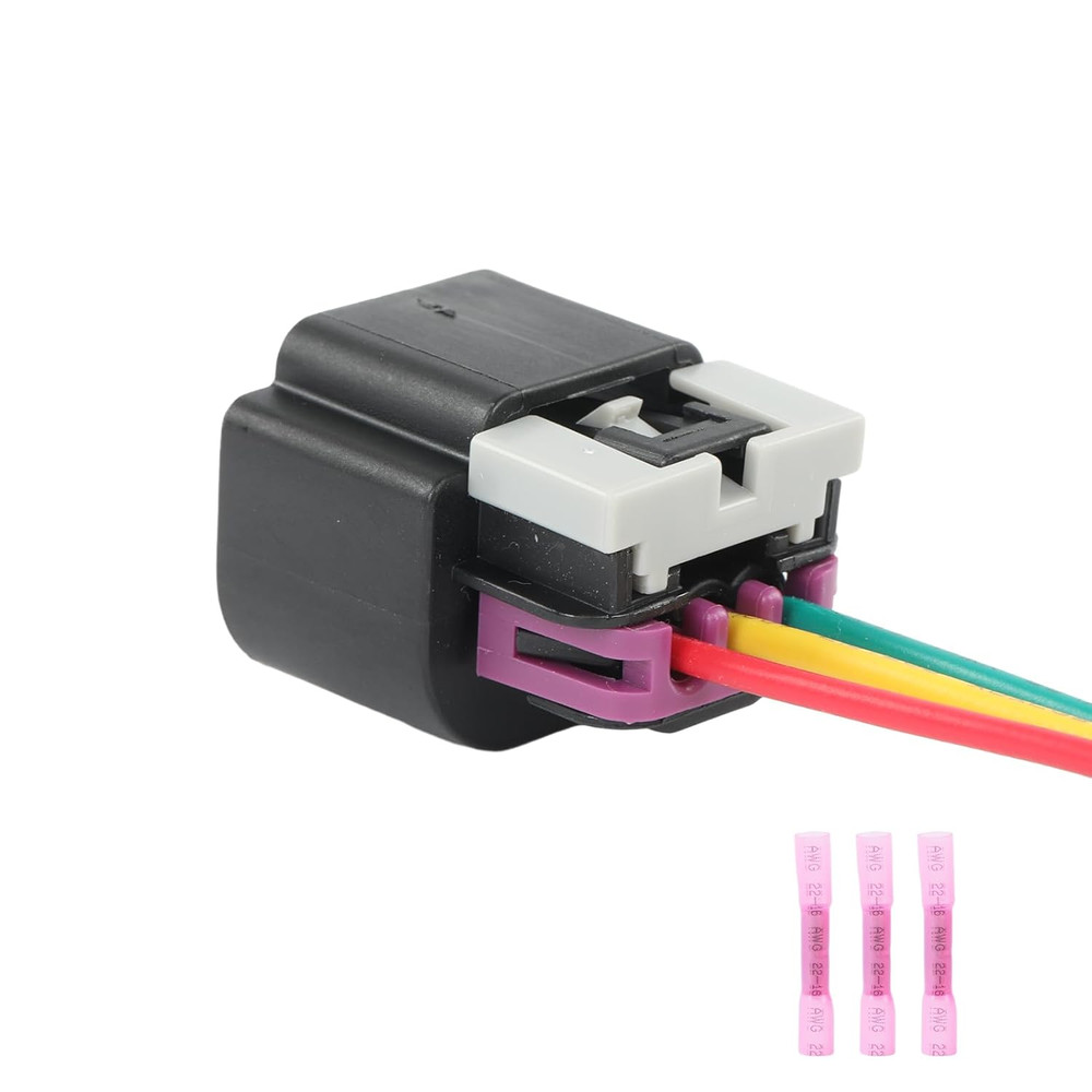 1Pcs 3-Way/Pin Plastic Flex Fuel Composition Ethanol Connector Sensor Socket Rep