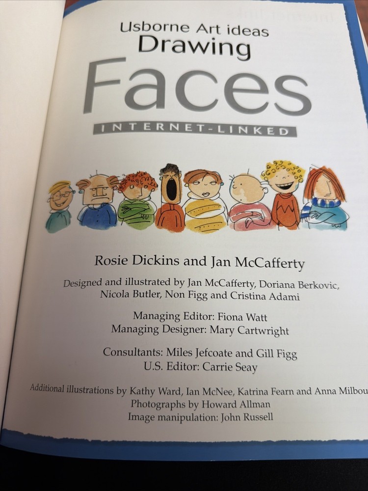 Usborne Art Ideas Drawing Faces