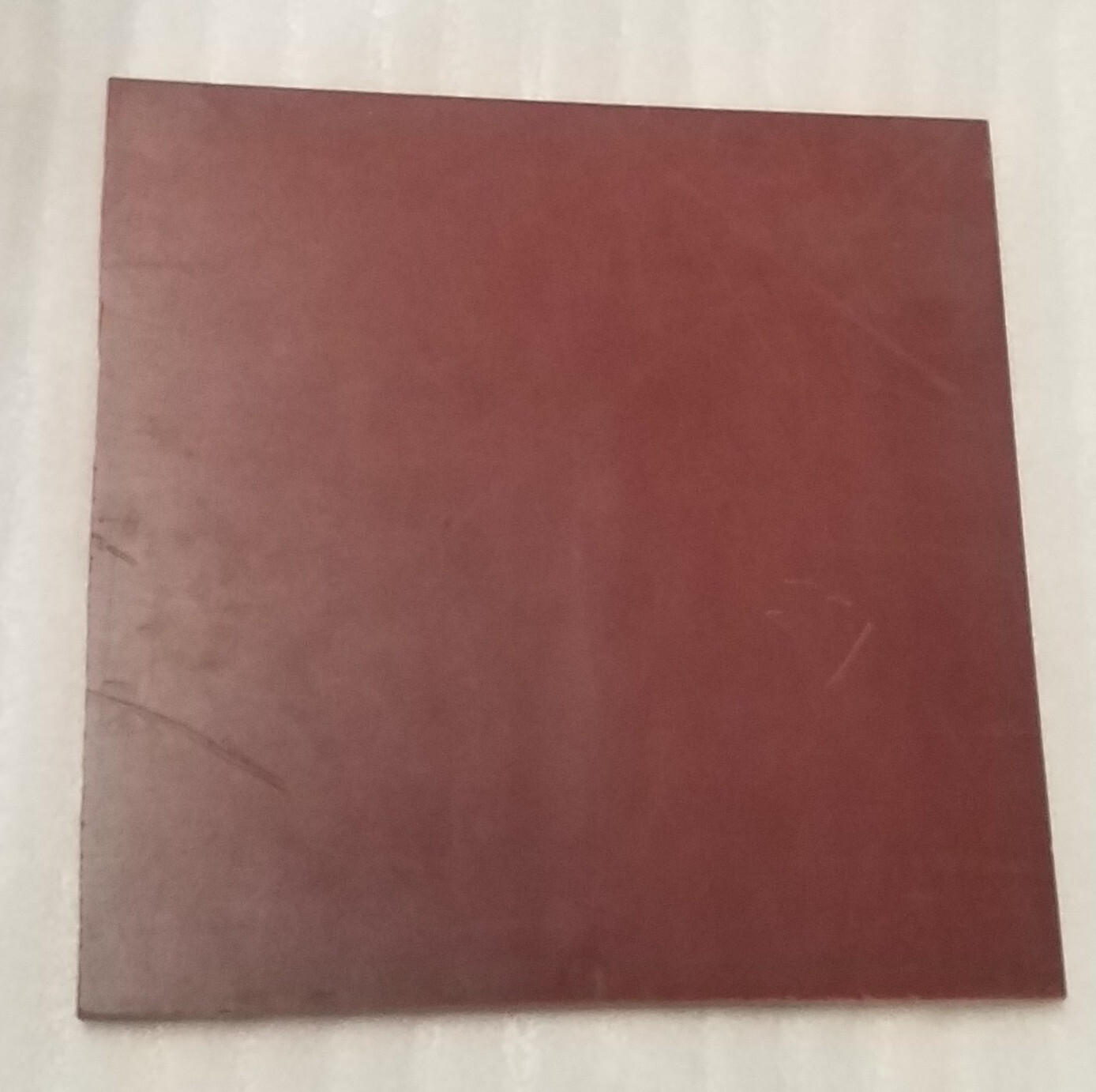 Westinghouse Micarta Black Line Phenolic, PBG, Apprx. 11.75" X 11.75" X 3/8 ",