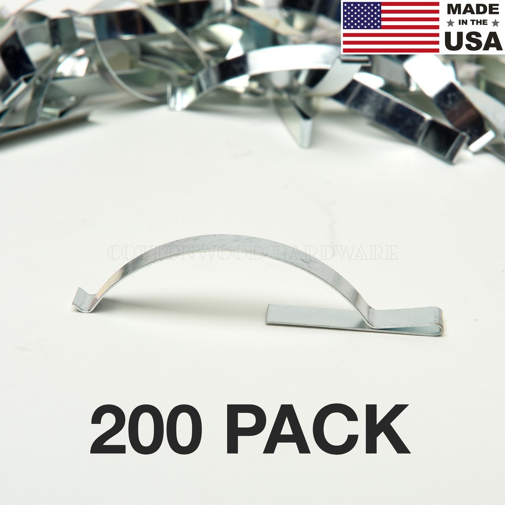 200 PACK - Window Screen Spring, Insect Screen Corner Spring, Corner Leaf Spring