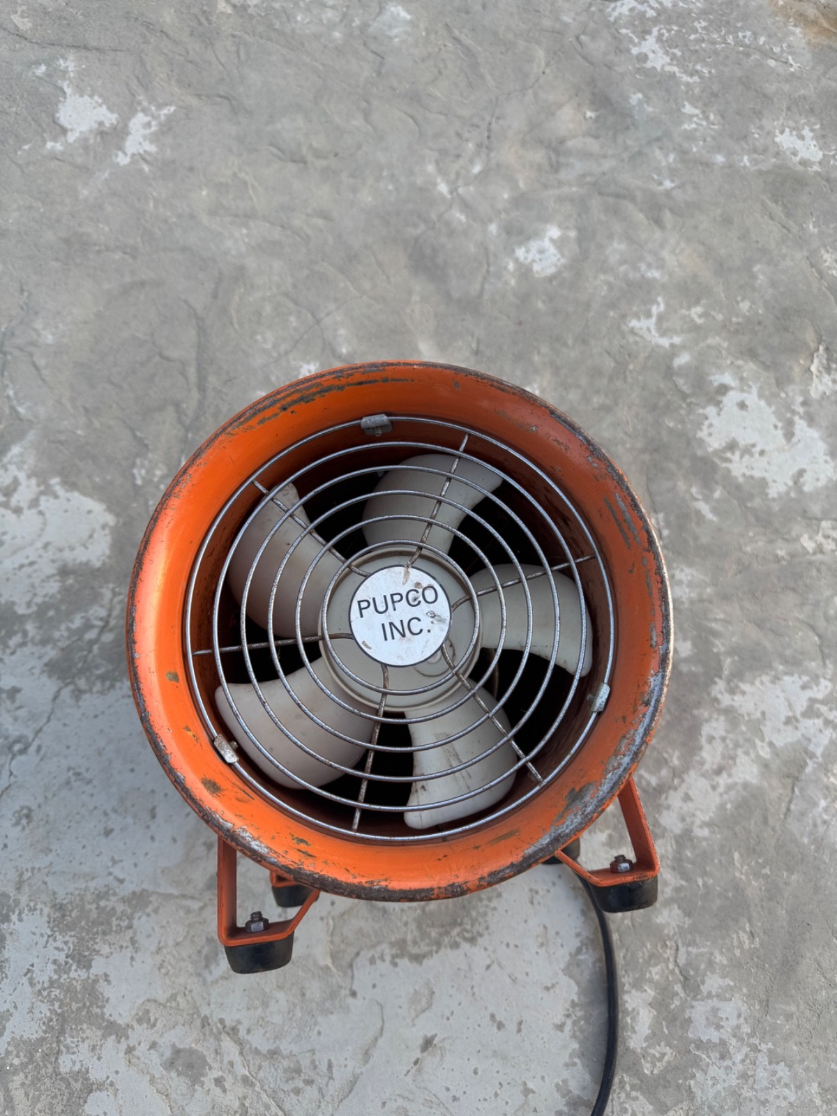 Pupco 911 Confined Space Ventilation Blower 110V Industrial Portable Fan