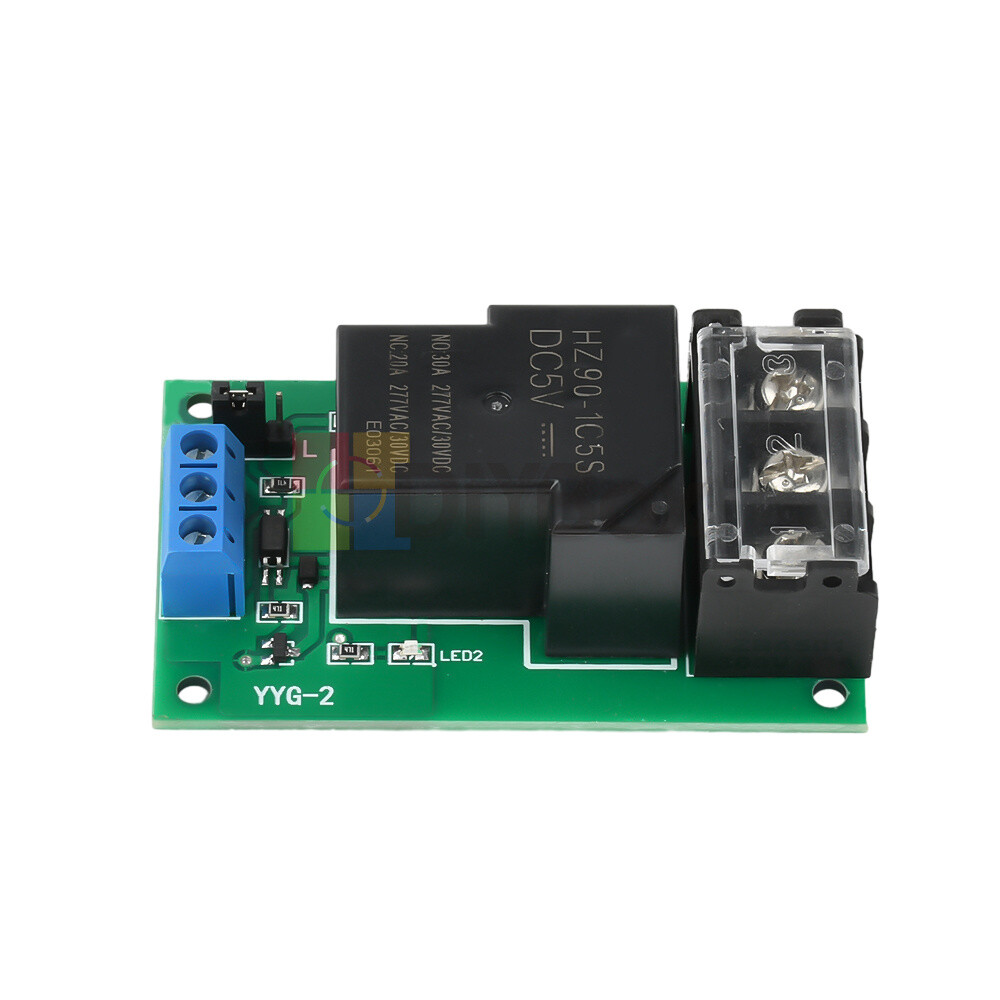 YYG-2 30A 1-Way High/Low Level Trigger Optocoupler Isolation Relay Module